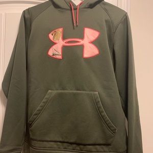 Pink camp UA hoodie